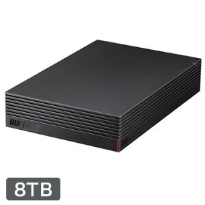 BUFFALO 外付けHDD 8TB USB3.1/USB3.0用 HD-NRLD8.0U3-BA