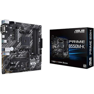 ASUS マザーボード AMD B550搭載 MicroATX PRIME B550M-K PRIME/B550M-K