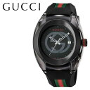 【ブラックフライデー開催中】 グッチ メンズ SYNC ブラック YA137107A