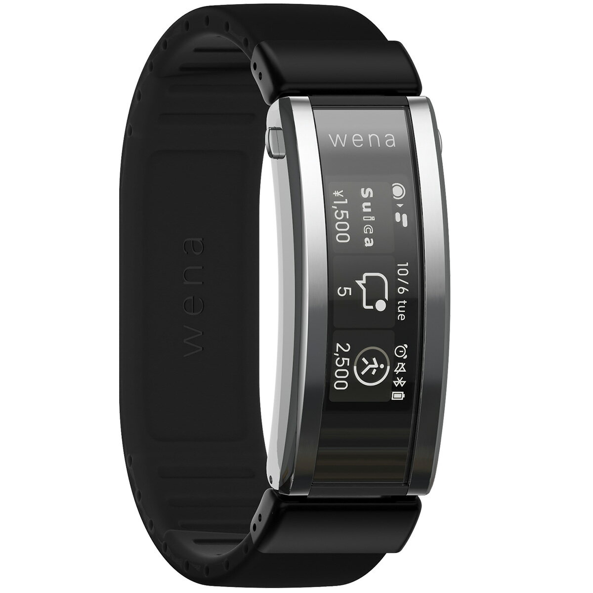 SONY wena 3 rubber Black スマートウォッチ WNW-A21A/Bのサムネイル
