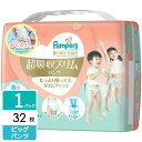 P&G パンパース 超吸収スリムパンツ 肌へのいちばん ビッグ(12-22kg) 32枚