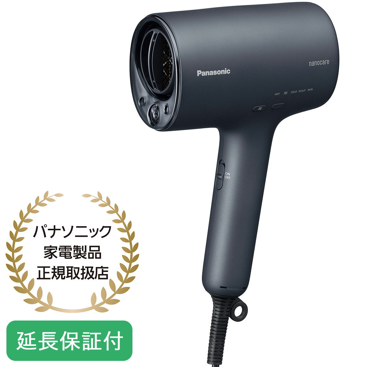 ナノケア ドライヤー Panasonic 【5年保証付】パナソニック ヘアードライヤー ディープネイビー ヘアケア ナノケア ナノドラ 高浸透ナノイー 大風量 EH-NA0J-A