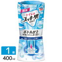 アース製薬 ［在庫限り特価］トイレのスッキーリ ! フローラルソープ トイレ用芳香剤 400ml 4901080646910