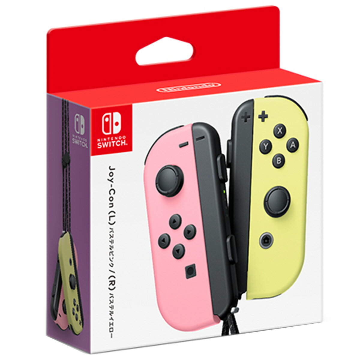 任天堂 ［Switch］Joy-Con スイッチ ジョイコン パステルピンク(L)/パステルイエロー(R) 　HAC-A-JAVAF