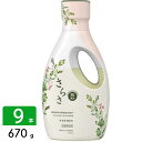 P&G さらさ 洗濯洗剤 液体 本体 670g×9本 4987176182579