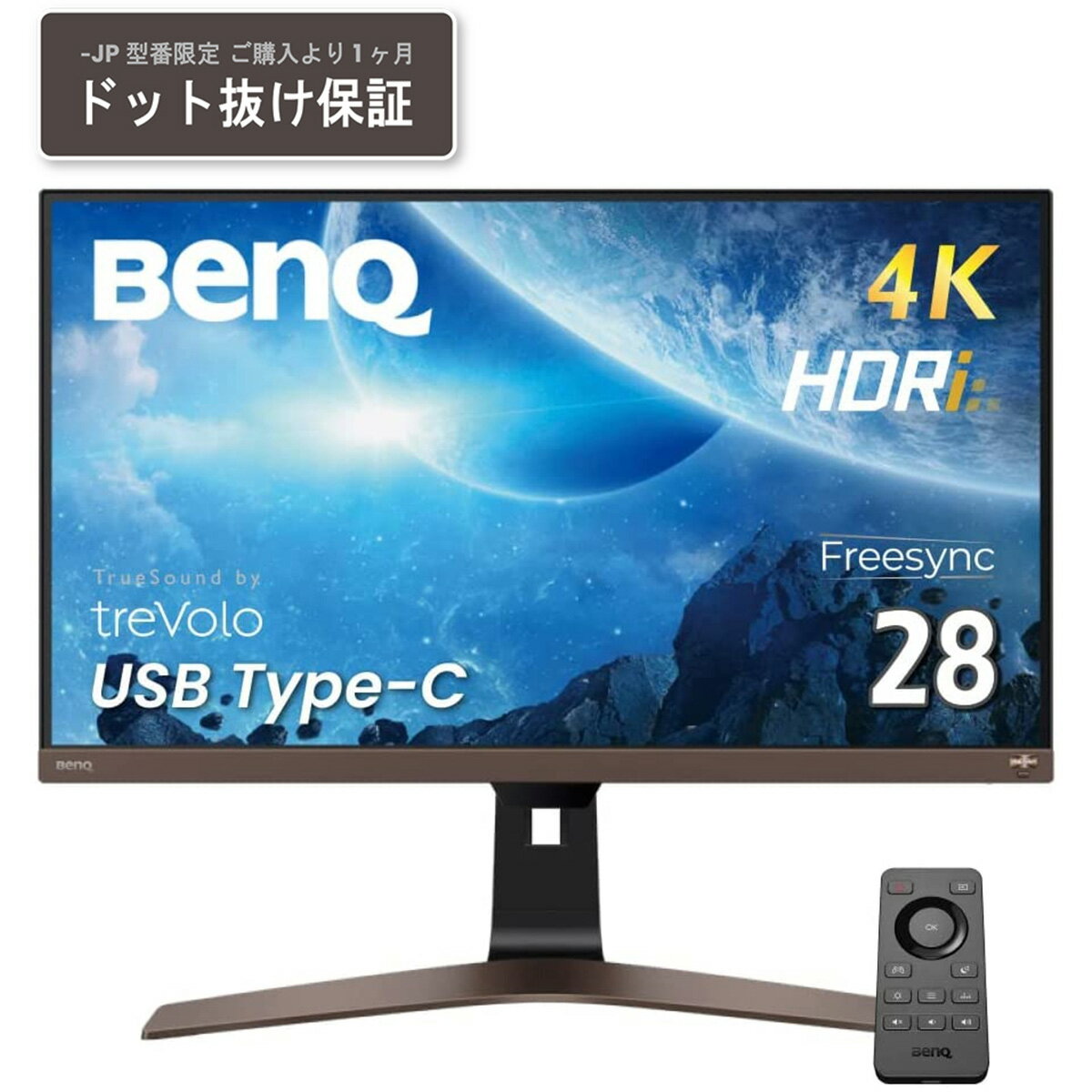 BenQ 󥿡ƥȥ˥ 28/38402160/HDMI DisplayPort USB Type-C/֥å/ԡ EW2880U-JP