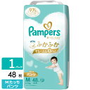 P&G パンパース おむつ パンツ 肌へのいちばんパンツ スーパージャンボ M たっち(6-12kg) 48枚 4987176203168