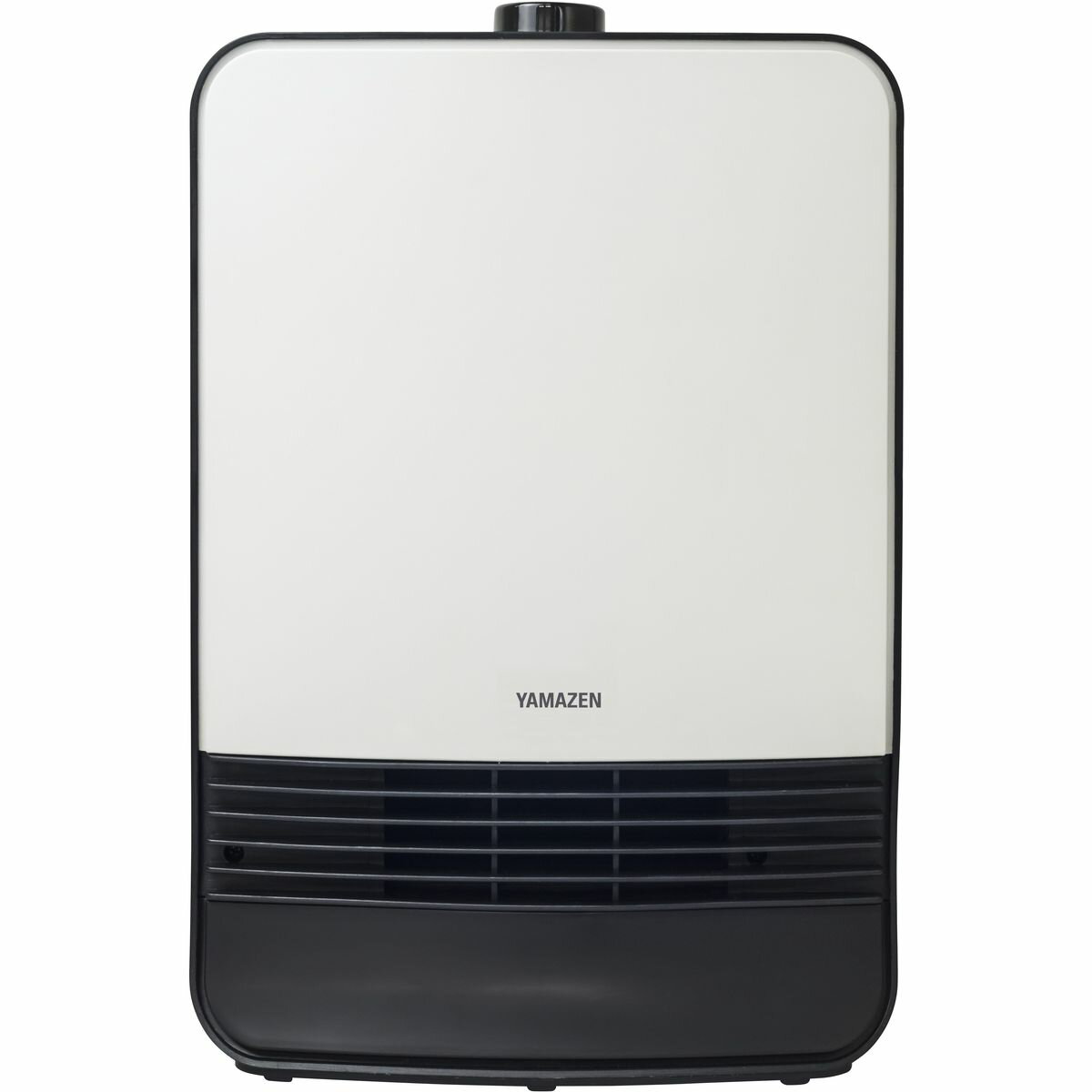 山善 セラミックファンヒーター 1200W 2段階切替 ホワイト HF-J126-W