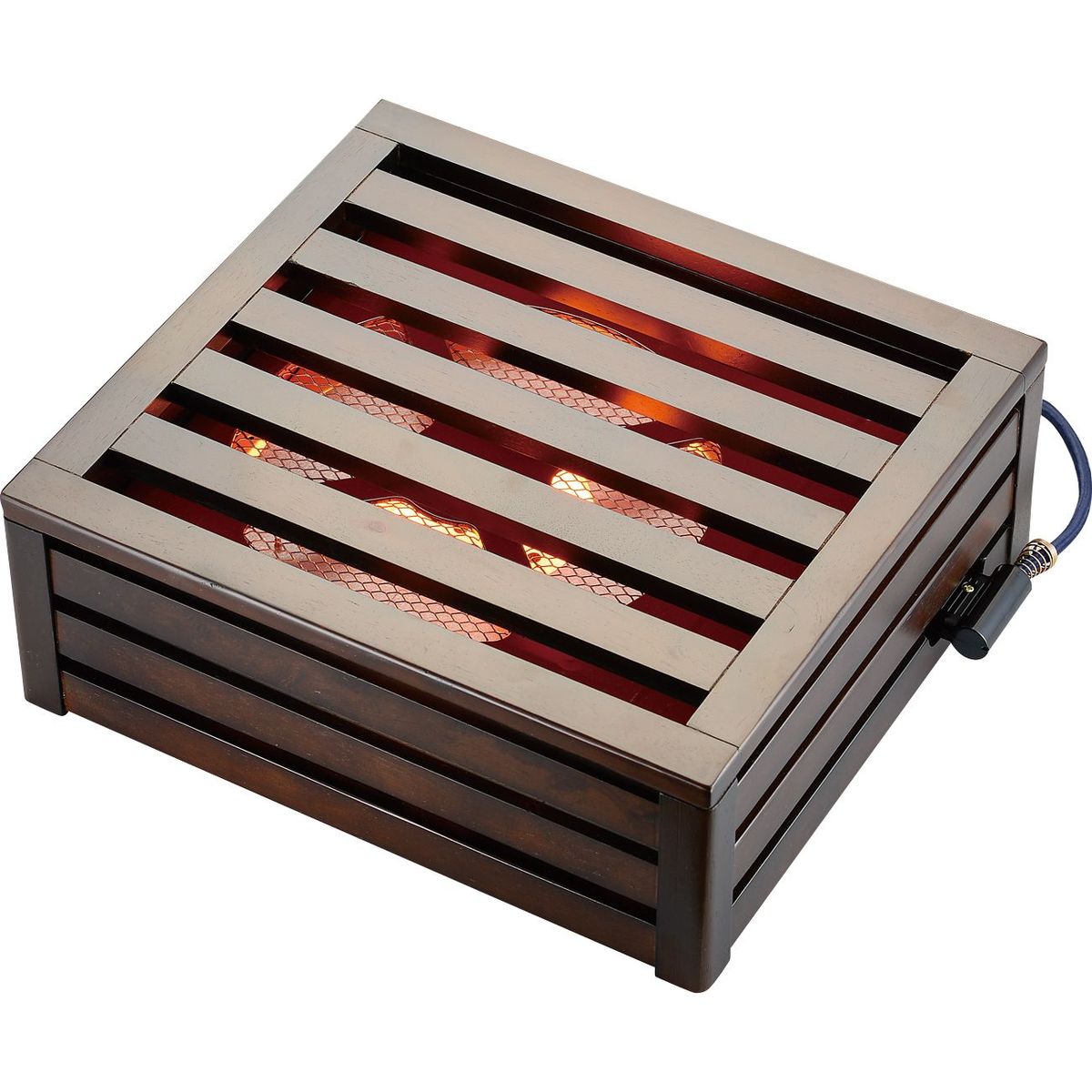 メトロ 堀りごたつ用ヒーター 交換用 ハロゲンヒーター 600W 手元電子コントローラー 自動オフタイマー..