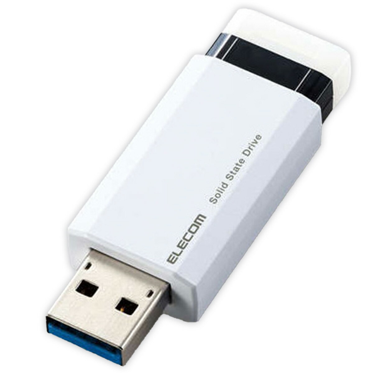 쥳 դSSD/Υå/USB3.2(Gen2)б/250GB/ۥ磻 ESD-EPK0250GWH