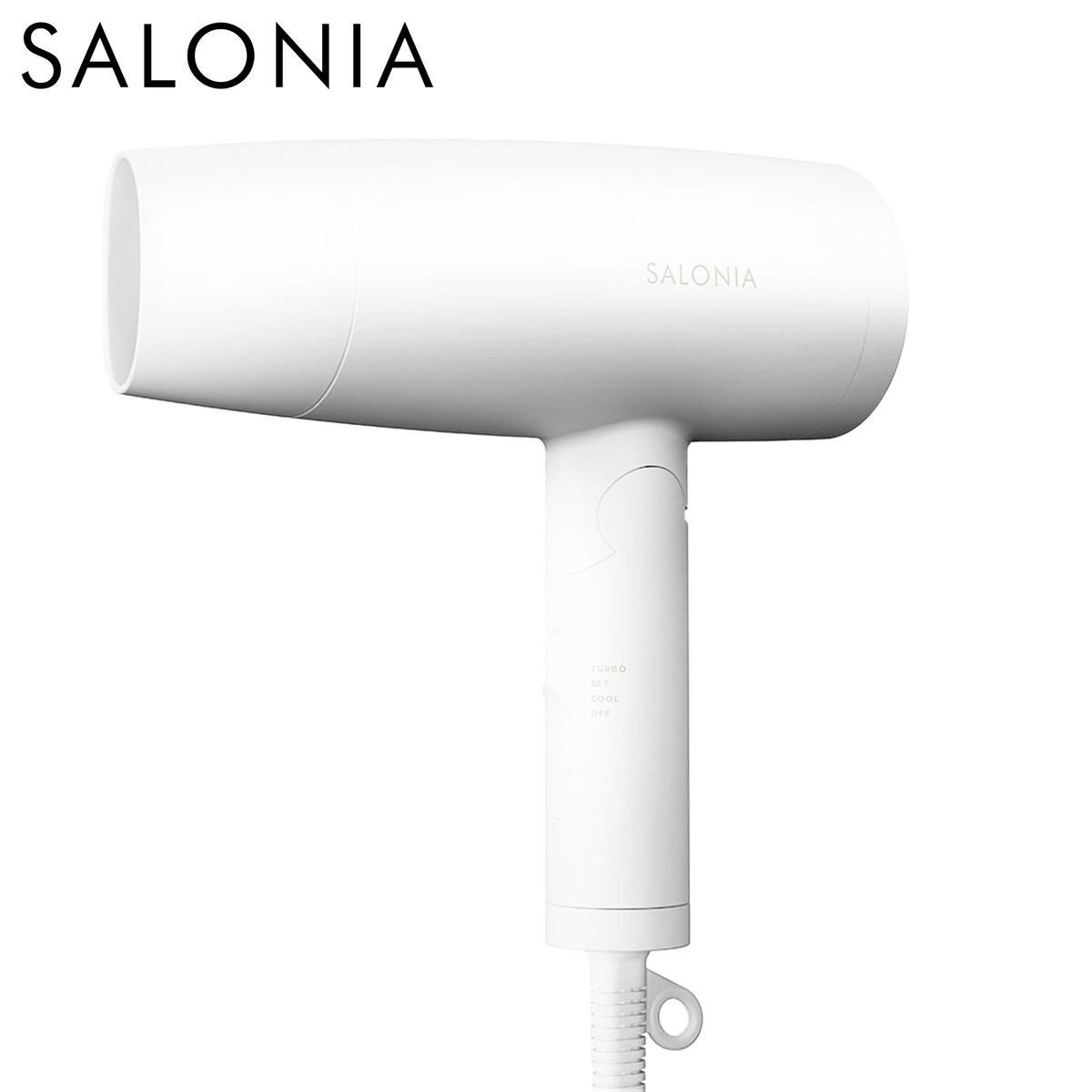 【ブラックフライデー開催中】 I-ne 【正規品】 サロニア スピーディーイオンドライヤー ホワイト 3モード搭載 速乾 大風量 マイナスイオン プレゼント ギ...