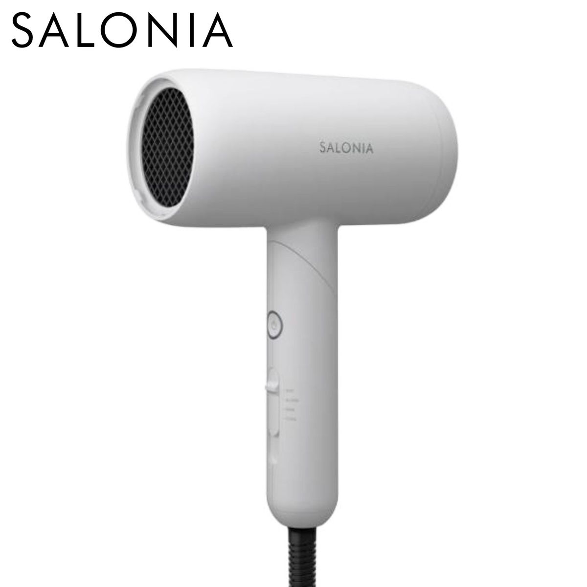 【ブラックフライデー開催中】 I-ne 【正規品】 サロニア スムースシャインドライヤー ホワイト 8モード搭載 速乾 低温風 大風量 マイナスイオン プレゼン...