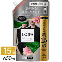 花王 フレア フレグランス IROKA 柔軟剤 ハンサムリーフ スパウト 650ml×15袋 4901301437372