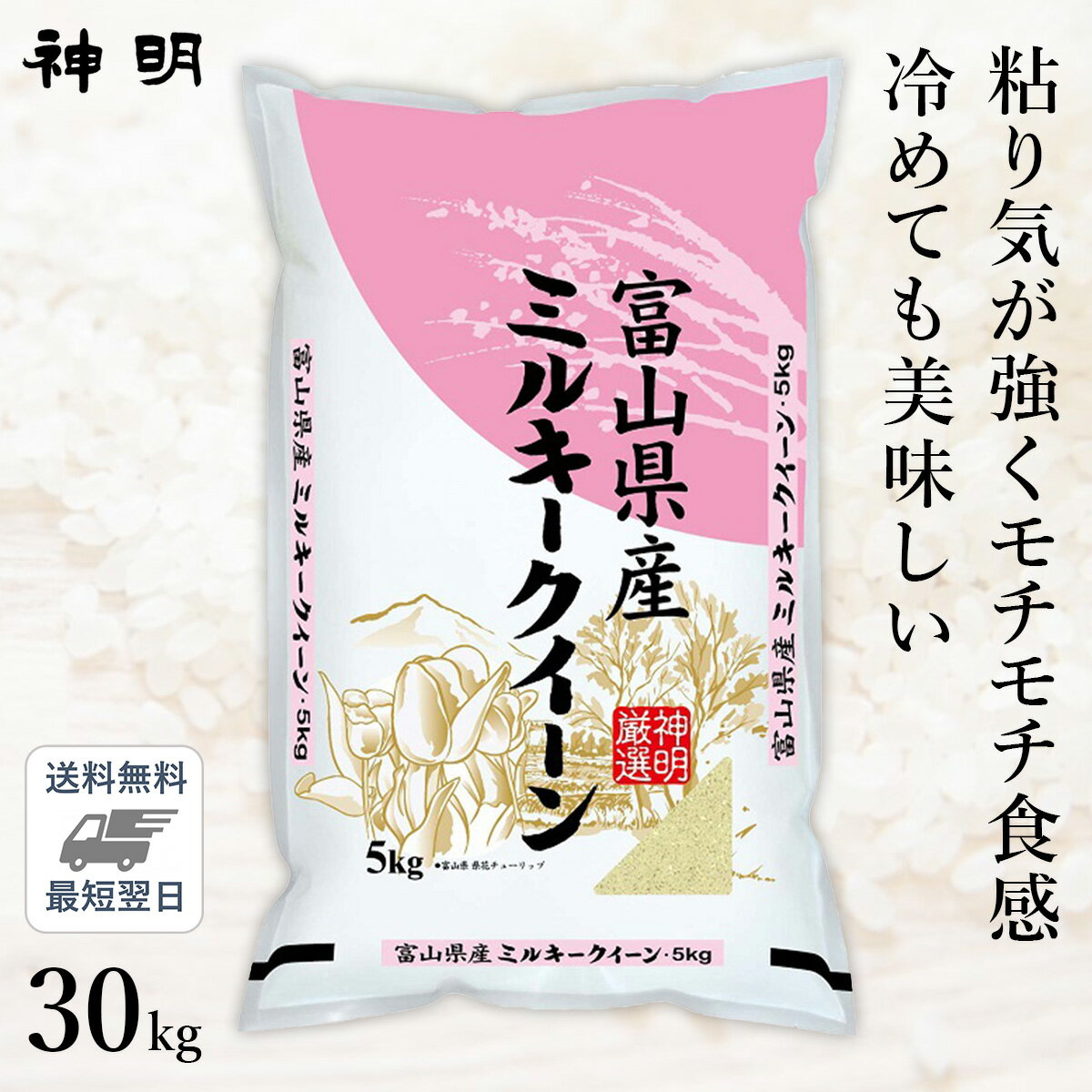 ○【最短当日出荷 送料無料】令和5年産 富山県産 ミルキーク