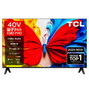 TCL 40V型液晶スマートテレビ 地デジ/BS/CS /GoogleTV搭載/量子ドット/フルHD/YouTube/Netflix/ Wi-Fi内蔵/クロームキャスト機能内蔵 40S5K