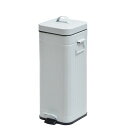 BUILT GALVAダストボックススクエア 30Lマットホワイト 8796