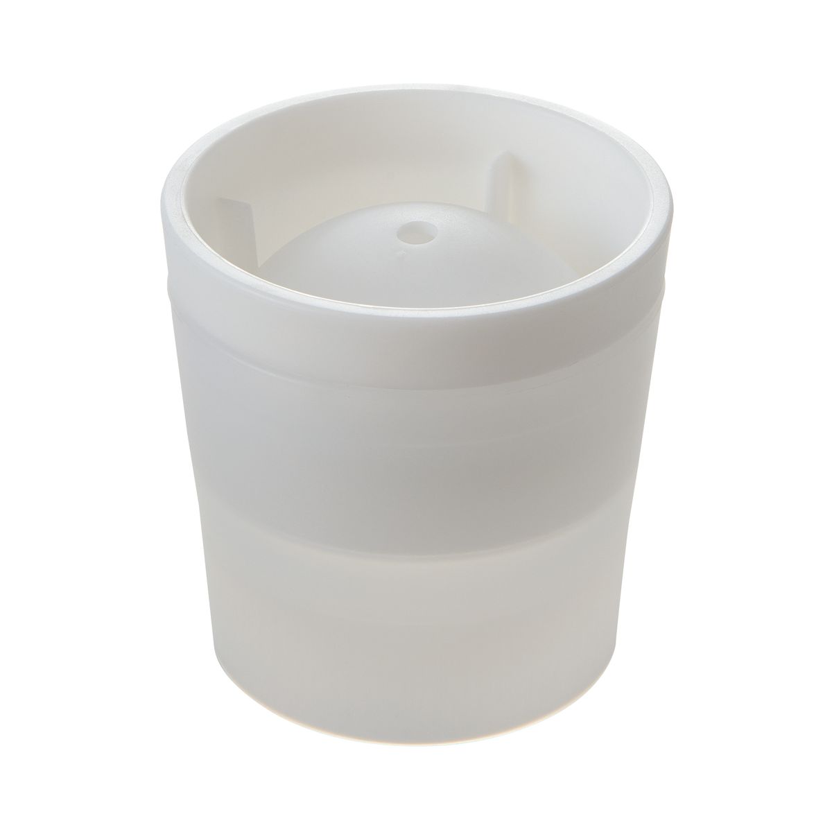 吉川国工業 製氷皿 俺の丸氷 Ф7.5×7.5cmホワイト 日本製 STK-06-220222