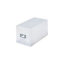 吉川国工業 収納ケースCDファイルユニット 17.3×35×18.2cm ホワイト(半透明) 日本製 MX-30C-193076