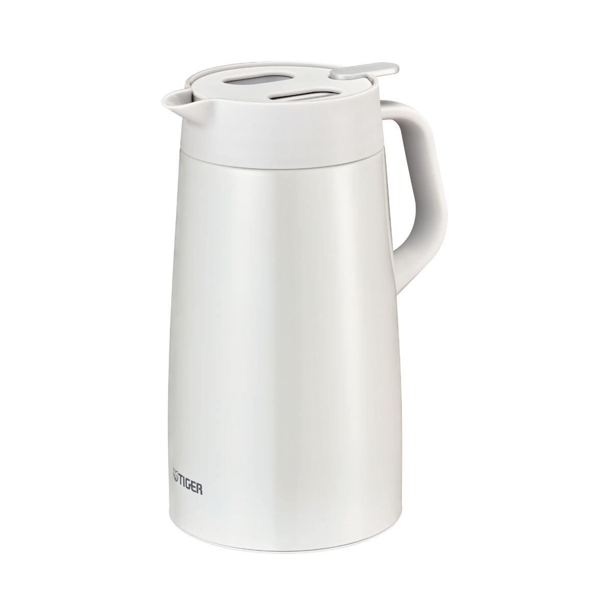 タイガー魔法瓶 TIGER 保温 保冷 卓上ポット プッシュレバー 丸洗い可 ホワイト 1.6L PWO-A160W