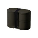 トレードワークス MOTTERU サーモお弁当箱 ブラック MO-3009-009