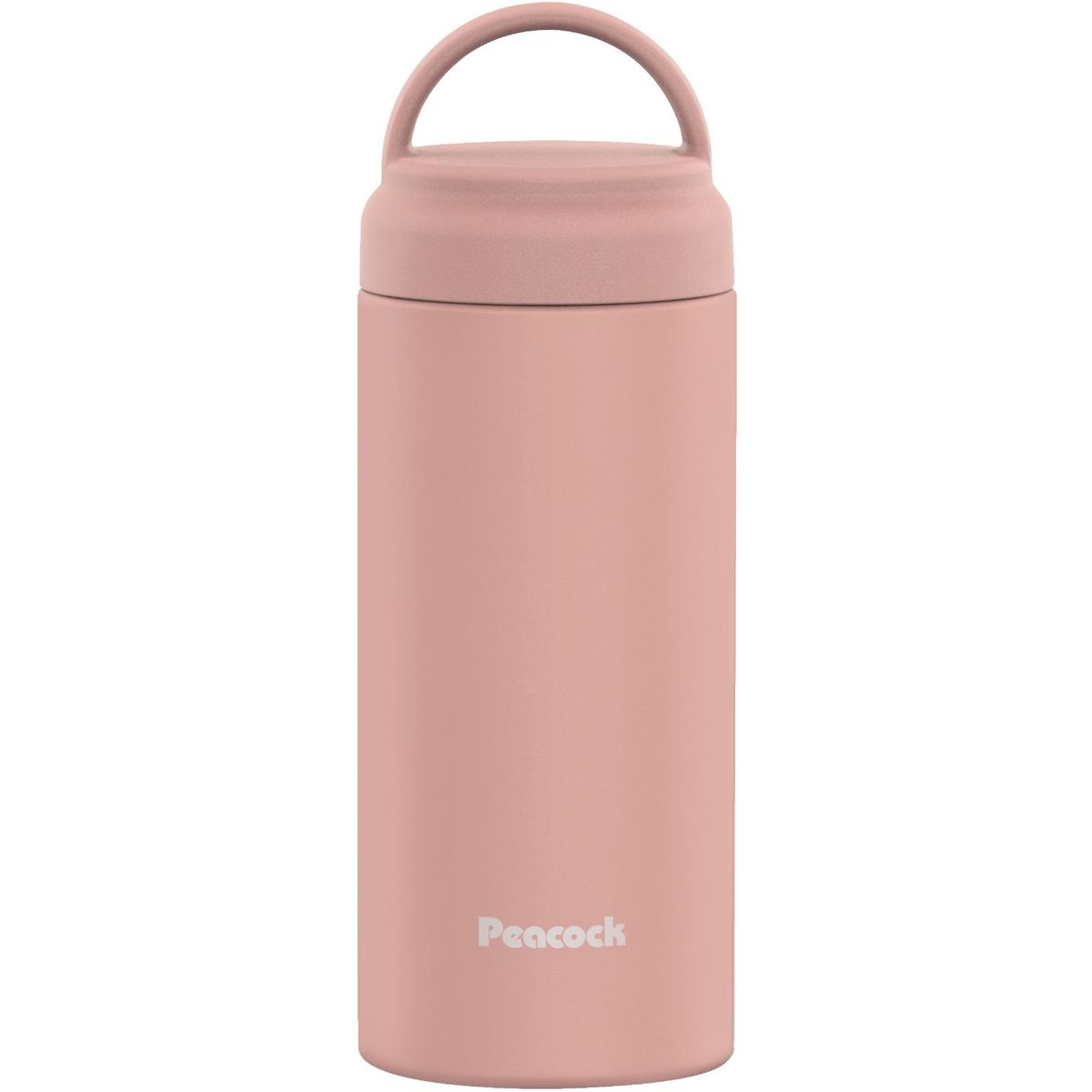 ピーコック魔法瓶工業 スクリューマグボトル水筒 ステンレス 保温保冷 ダイレクトボトル ダスティピンク 350ml AKZ-35-PD