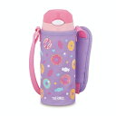 サーモス THERMOS 真空断熱ストローボトル パープルピンク 0.4L 水筒 FHL-403F-PL-P