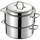 オークス ステンレス 蒸し器 コンパクト スチームポット 17cm 日本製 AUT1401