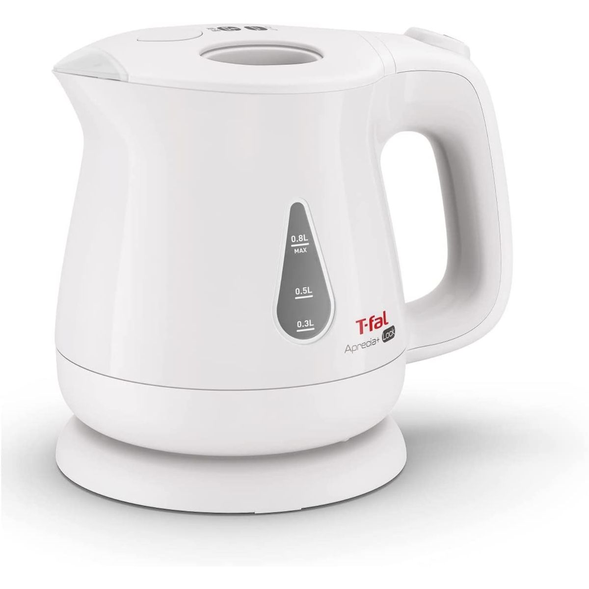 ティファール アプレシア ティファール T-fal 電気ケトル 0.8L 転倒お湯もれロック 省スチーム設計 アプレシア・プラス ロック ホワイト KO5401JP