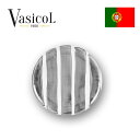 VASICOL MARIA デザートプレート ラージストライプ 皿 食器 ポルトガル製 テラコッタ 陶器 K2LS