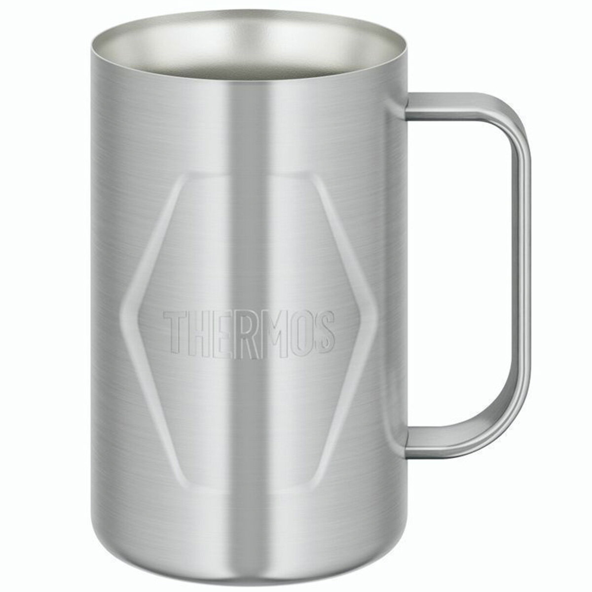 サーモス THERMOS 真空断熱ジョッキ 600ml 食洗機対応 保冷保温 軽量 ステンレス2 JDK-601_S2