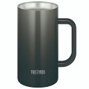サーモス THERMOS 真空断熱ジョッキ 720ml 食洗機対応 保冷保温 軽量 ブラック JDK-721C_BK