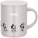 サーモス THERMOS 真空断熱マグカップ ホワイトベージュ 0.35L コップ フタ付き 保冷 保温 食洗機対応 JDG-351DS_WBE