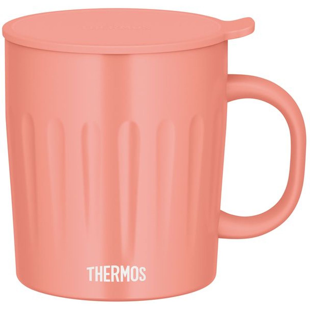 サーモス THERMOS 真空断熱マグカップ コーラルピンク 0.55L コップ フタ付き 保冷 保温 食洗機対応 JTA-550_CP