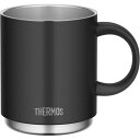サーモス THERMOS 真空断熱マグカップ ブラック 0.45L コップ フタ付き 保冷 保温 食洗機対応 JDS-451_BK