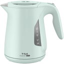 ティファール T-fal 電気ケトル 1.2L ジャスティン ロック セージグリーン 転倒お湯漏れロック 大容量 KO5903JP