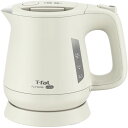 ティファール T-fal 電気ケトル アプレシア ロック アイボリー 0.8L 軽量 コンパクト 転倒お湯漏れロック KO640AJP