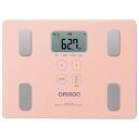 オムロン OMRON 体重 体組成計 カラダスキャン ピンク 乗るだけ電源オン 自動認識機能 薄型設計 5項目測定 HBF-235-JPK