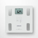 オムロン OMRON 体重 体組成計 カラダスキャン ホワイト 乗るだけ電源オン 自動認識機能 薄型設計 8項目測定 HBF-236-JW