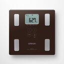 オムロン OMRON 体重 体組成計 カラダスキャン ブラウン 乗るだけ電源オン 自動認識機能 薄型設計 8項目測定 HBF-236-JBW