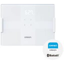 オムロン OMRON 体重 体組成計 カラダスキャン ホワイト 乗るだけ測定開始 スマホ連動 9項目測定 KRD-508T-W