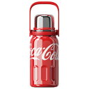 GERM コカ・コーラ コラボ スポーツボトル 800ml レッド 保冷専用 コップ付き 直のみ 持ち運び 水筒 アウトドア GM134B23939