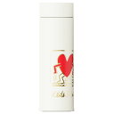 GERM キース・ヘリング マグボトル 300ml レッド シームレス 小容量 ステンレス お手入れ簡単 水筒 タンブラー GM144B66139