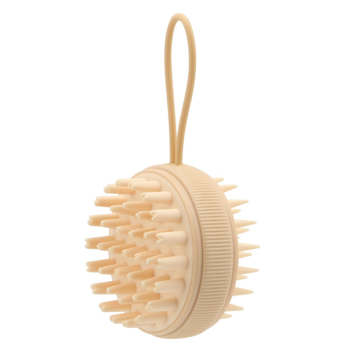 ドリテック 2way スカルプブラシ ベージュ ブラシ硬さ2種類 ボディマッサージ 地肌ケア MS-104BE