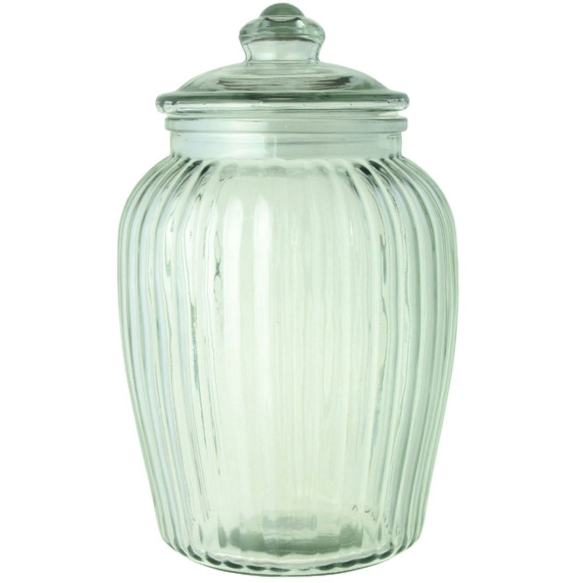 リビング ガラス瓶 キャニスター アンティーク クッキージャー 2.3L 保存容器 70444