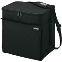サーモス THERMOS ソフトクーラー オールブラック 20L 保冷バッグ 大容量 RFD-0201-ALB