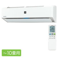 SHARP プラズマクラスターエアコン J-Hシリーズ おもに10畳用 フィルター自動掃除【大型商品（設置工事可）】 AY-J28H-W