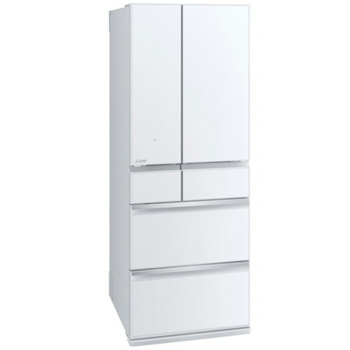 三菱電機 WZシリーズ 6ドア冷蔵庫608L 中だけひろびろ大容量 グレインクリア（フレンチドア）【大型商品（設置工事可）】 MR-WZ61J-Wのサムネイル