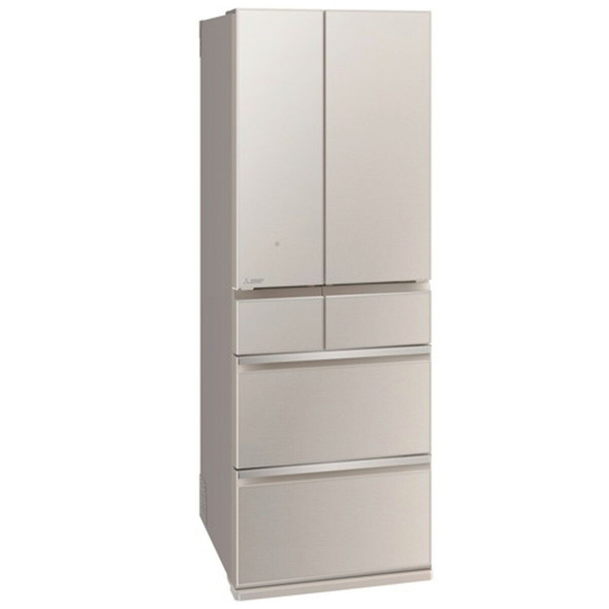 三菱電機 WZシリーズ 6ドア冷蔵庫547L 中だけひろびろ大容量 グレイングレージュ（フレンチドア）【大型商品（設置工事可）】 MR-WZ55J-Cのサムネイル