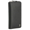 dunhill(ダンヒル) メンズ 長財布(ラウンドファスナー) カーフレザー BLACK 21FS218SG001R