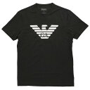 EMPORIOARMANI メンズ 半袖Tシャツ M ブラック 8N1TN5-1JPZZ-0022